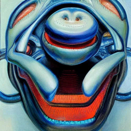 Image similar to alien by wayne thiebaud