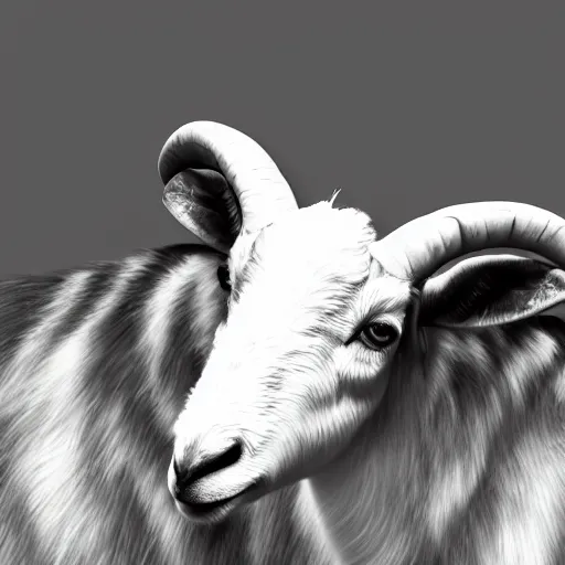 Image similar to andy milonakis as a goat, goat body, human head, anthropomorphic, 4 k, photorealistc, high details