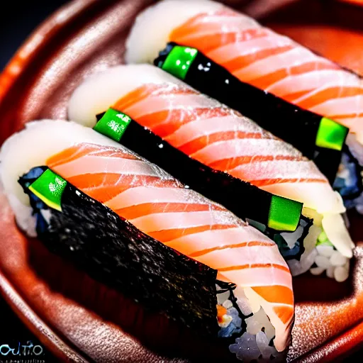 Image similar to macro gourmet top quality hdr sushi sashimi photography professional photograph