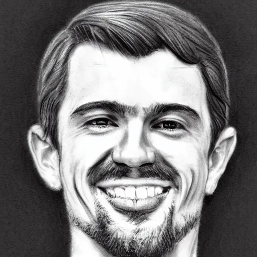 Image similar to a seafairing gay french man with a snooty smug smile, charcoal drawing, black and white, ink and paper, portrait, trending on artstation, behance, deviantart, drawn by tom lovell, artgerm, jsc, j. scott campbell