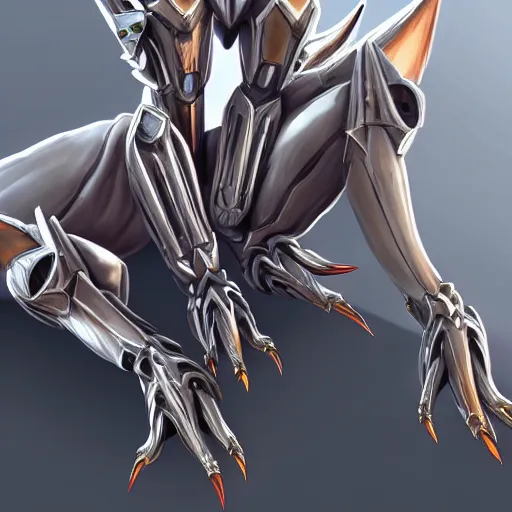 Prompt: very close up foot pov shot, detailed foot shot, feet art pov, hyperdetailed elegant beautiful stunning hot anthropomorphic mecha female dragon giantess laying down showing detailed sharp dragon feet to camera, furry paw pov art, anthro paw art, sharp silver armor, elegant legs, warframe destiny fanart, giantess art, dragon paws, furaffinity, octane