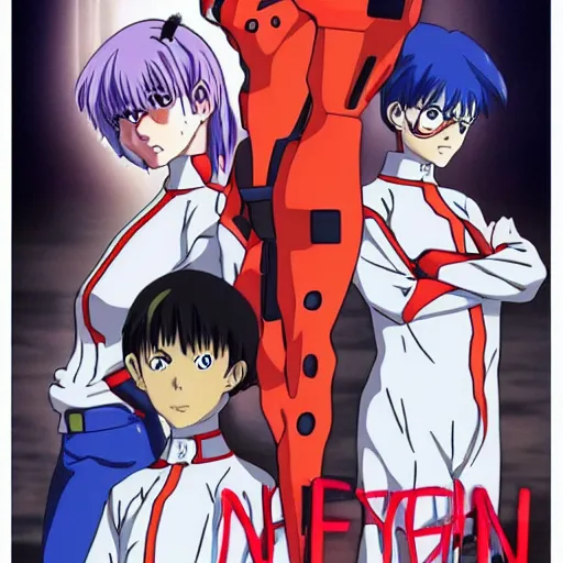 Image similar to neon genesis evangelion