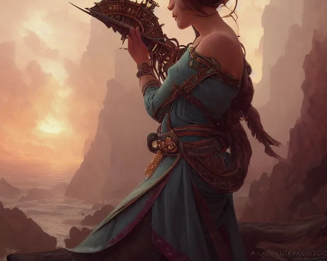 Prompt: photography of anton otto fischer, deep focus, d & d, fantasy, intricate, elegant, highly detailed, digital painting, artstation, concept art, matte, sharp focus, illustration, hearthstone, art by artgerm and greg rutkowski and alphonse mucha