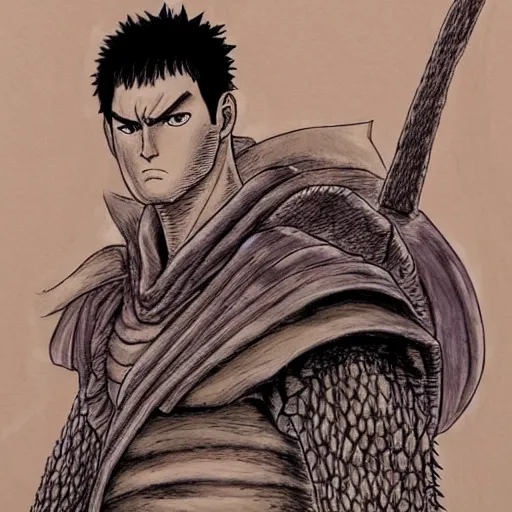 Image similar to Guts by Kentaro Miura