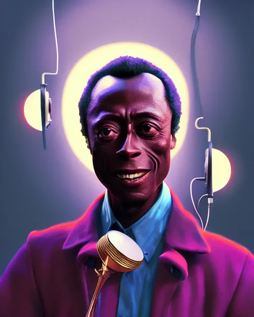 Image similar to disney pixar portrait 8 k photo of miles davis : : by weta, greg rutkowski, wlop, ilya kuvshinov, rossdraws, artgerm, annie leibovitz, rave, unreal engine, alphonse mucha : :