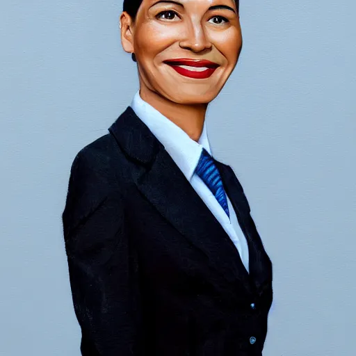 Image similar to naomi betterman corporate portrait, professional profile picture, hyperreal lifelike detailed uncanny valley realism