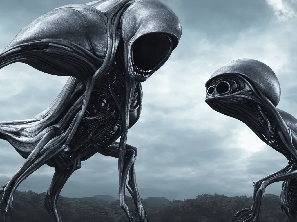 Prompt: Picture of Real alien photorealistic 8k