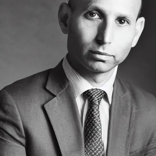 Prompt: Portrait of Naftali Bennett