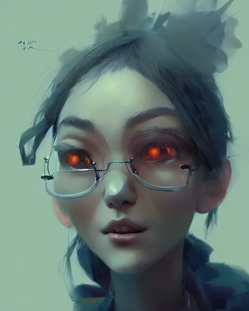 Image similar to a beautiful portrait of an anthropomorphic character by cory loftis, fenghua zhong, ryohei hase, ismail inceoglu and ruan jia. volumetric light, artstation