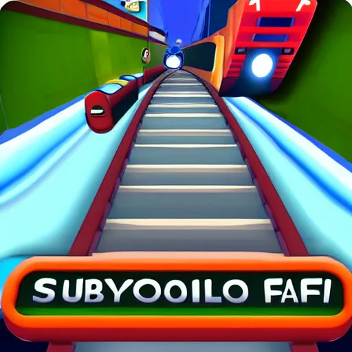 Image similar to subway surf