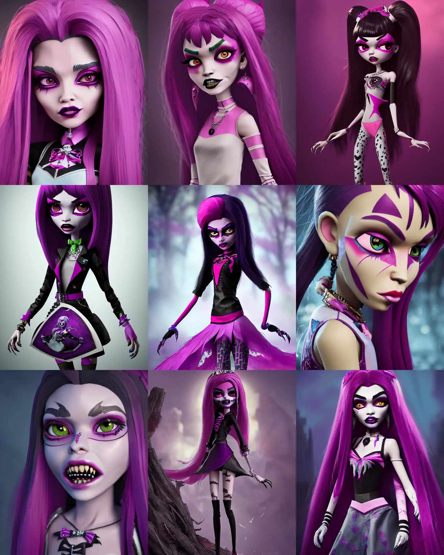 madison beer : : 1 0 as monster high draculaura : : 5 | Stable ...