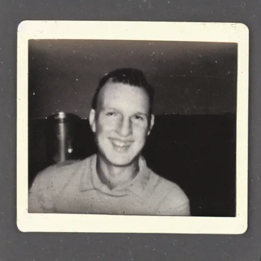 Image similar to 1 9 5 0 s polaroid picture of mr mine