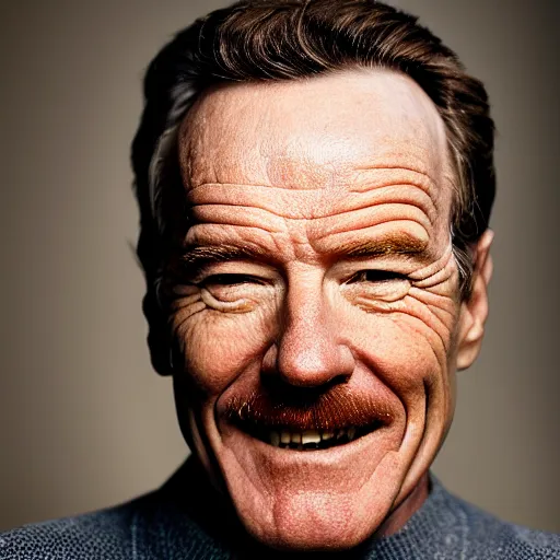 Prompt: closeup portrait of happy bryan cranston with mouth full of cranberies, food photography, natural light, sharp, detailed face, magazine, press, photo, steve mccurry, david lazar, canon, nikon, focus