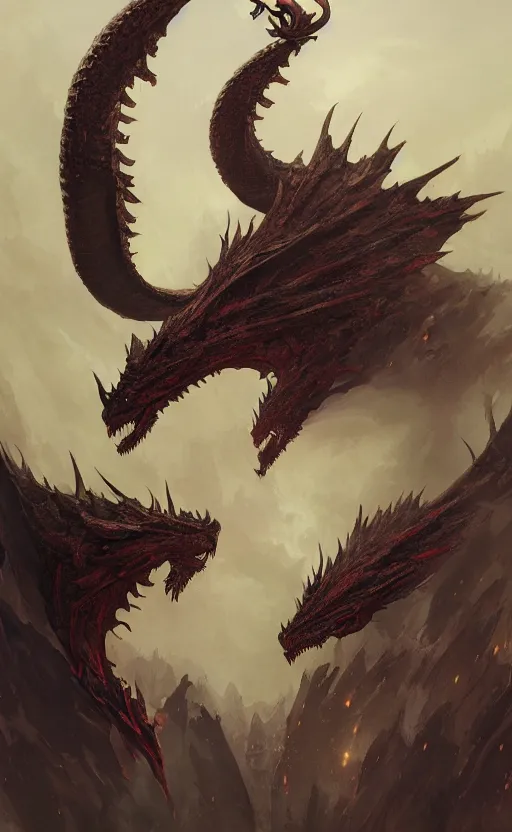 Prompt: firebreathing dragon, symmetrical facial features, front game card, drark, marvel comics, dark, intricate, highly detailed, smooth, artstation, digital illustration by ruan jia and mandy jurgens and artgerm and wayne barlowe and greg rutkowski and zdislav beksinski