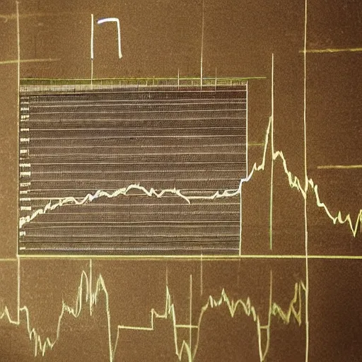 Prompt: “stock market chart found in cave drawing, award winning”