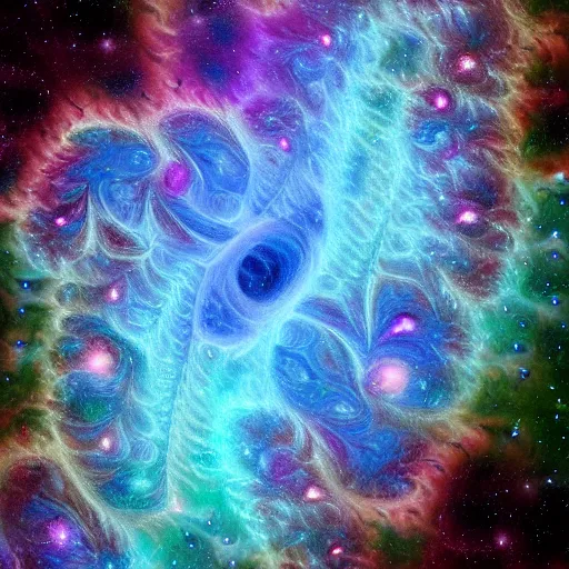 Image similar to Nebula fractal, lots of detail