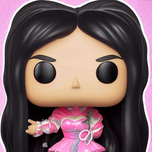 Prompt: a funko pop of Jennie from Blackpink