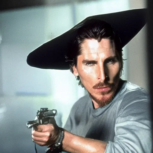 Prompt: christian bale as the jackal