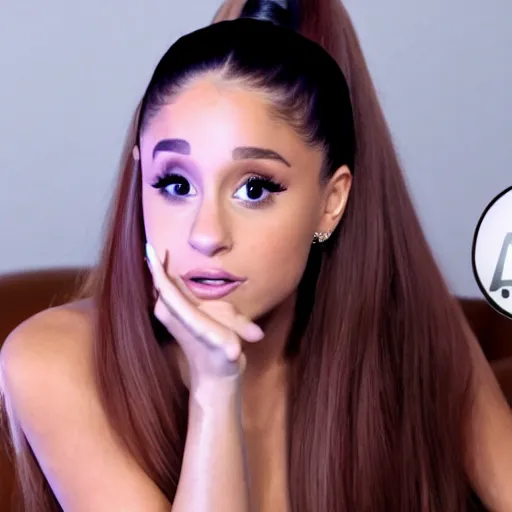 Ariana Grande doing ASMR, 4K, studio lighting, portra | Stable Diffusion