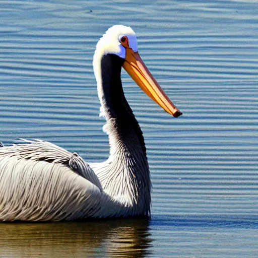 Image similar to Buff Buddhist Pelican