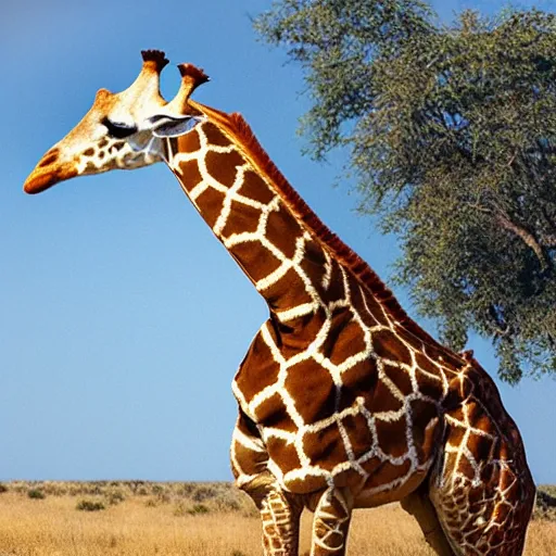 Image similar to ultra realistic photo of eroding giraffes