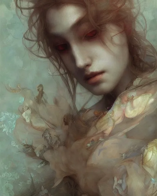 Image similar to surreal beauty by Edgar Maxence and Ross Tran