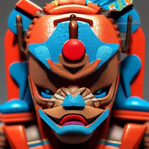 Image similar to close up, 3 d toy aztec gods as funco toy, octane 8 k render, studio lighting, artstation