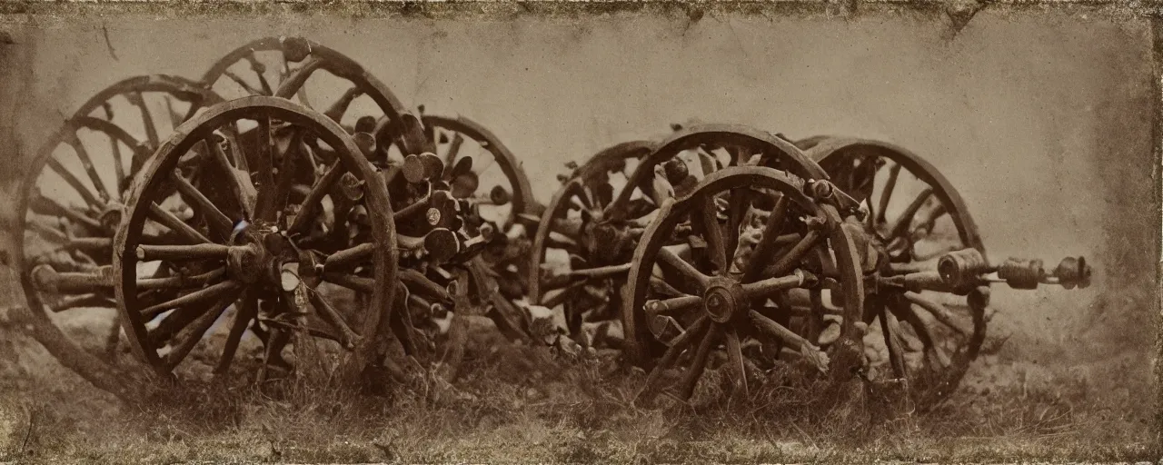 Image similar to 6 - pounder cannon made out of spaghetti, american civil war, tintype, small details, intricate, 5 0 mm, cinematic lighting, photography, wes anderson, film, kodachrome