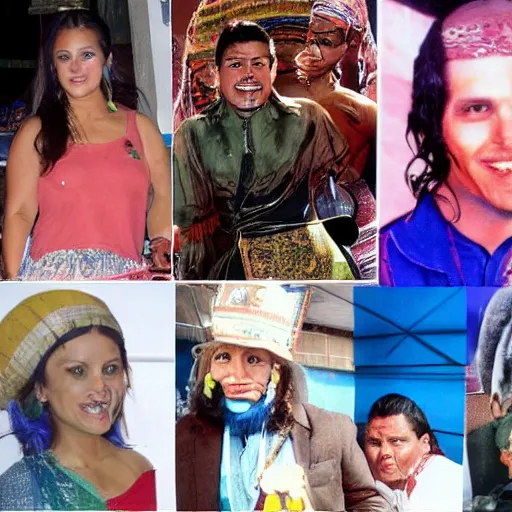 Image similar to peruvian celebrity