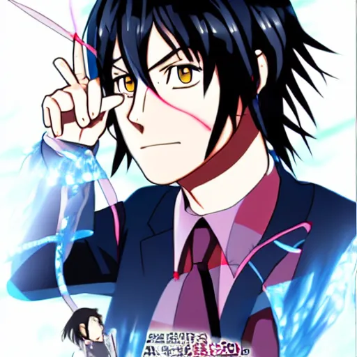 Image similar to keanu reeves as an anime character, in the style of nichojou, directed by tatsuya ishihara