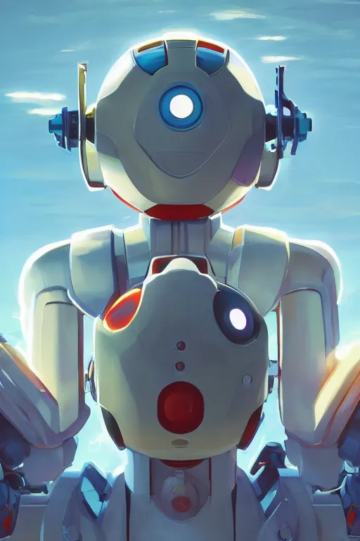 Image similar to metabots medabots medarotto medarot robot minimalist comics helmet mask neon cybereye, behance hd by jesper ejsing, by rhads, makoto shinkai and lois van baarle, ilya kuvshinov, rossdraws global illumination ray tracing hdr radiating a glowing aura