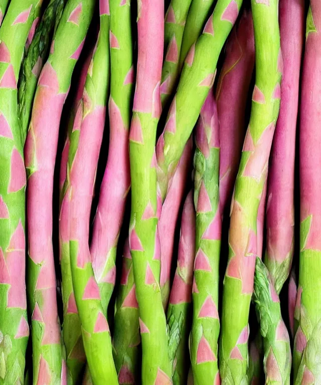 Image similar to pink asparagus