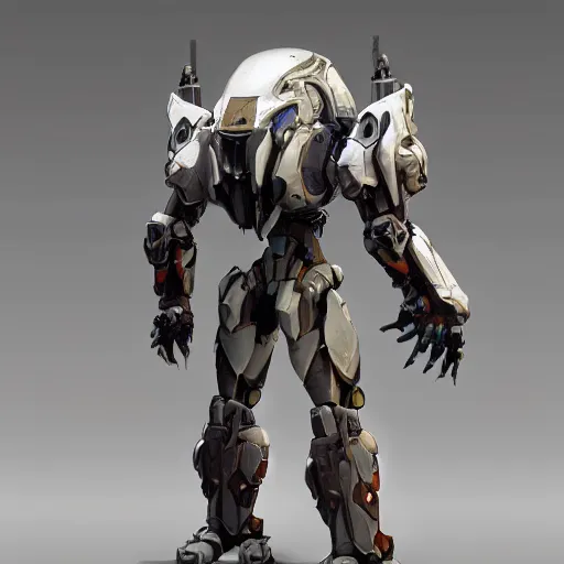 Prompt: very symmetrical!! armored troll concept mecha suit from anthem video game, by miguel angel martinez monje, by vitaly bulgarov, by yoji shinkawa, by joss nizzi, by shoji kawamori, horizon zero dawn, bioware, mecha, deviantart, artstation, marmoset toolbag render, unreal engine