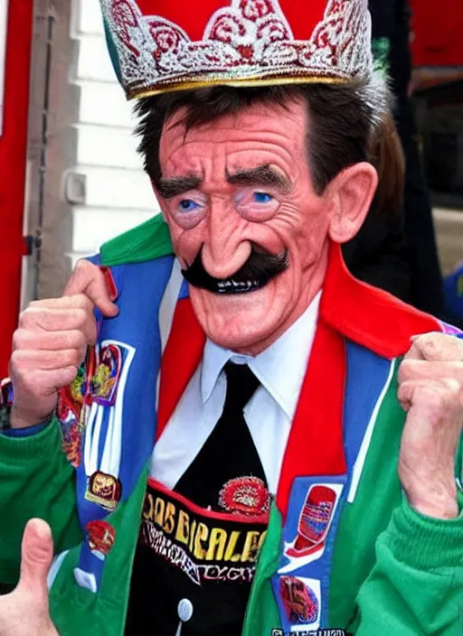 Image similar to God Emperor Barry Chuckle