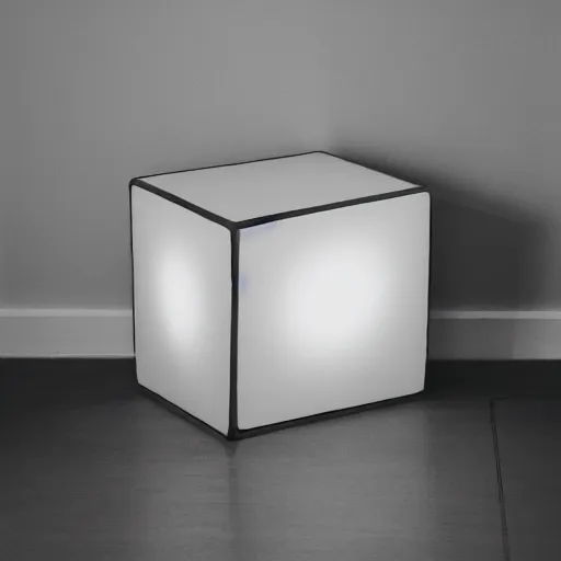 a cube in a room with one light | Stable Diffusion | OpenArt