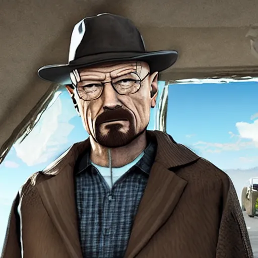 Image similar to walter white in watchdogs 2