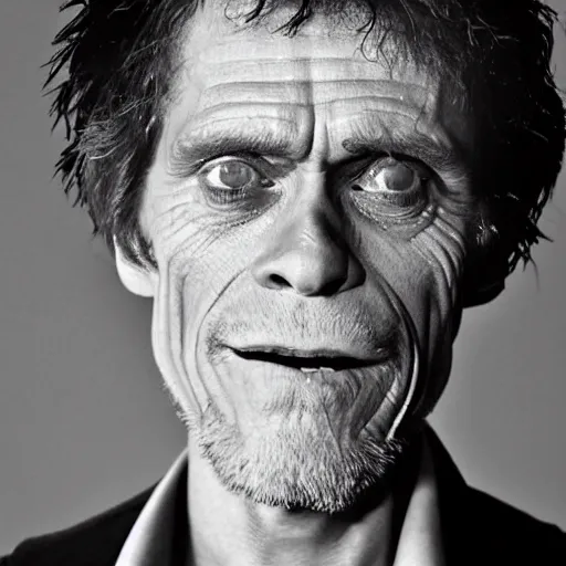 Prompt: willem dafoe by tim burton