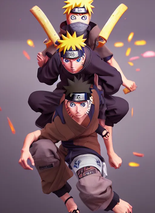 Image similar to naruto izumaki baron mode, naturel, hyper detailed, digital art, trending in artstation, cinematic lighting, studio quality, smooth render, unreal engine 5 rendered, octane rendered, art style by klimt and nixeu and ian sprigger and wlop and krenz cushart