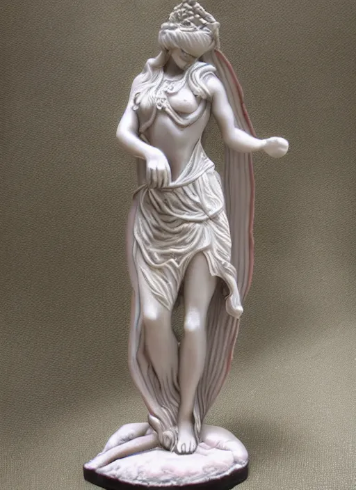 Image similar to Fine Image on the store website, eBay, Full body, 80mm resin detailed miniature of a Goddess