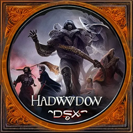 Image similar to game disc named hadowr