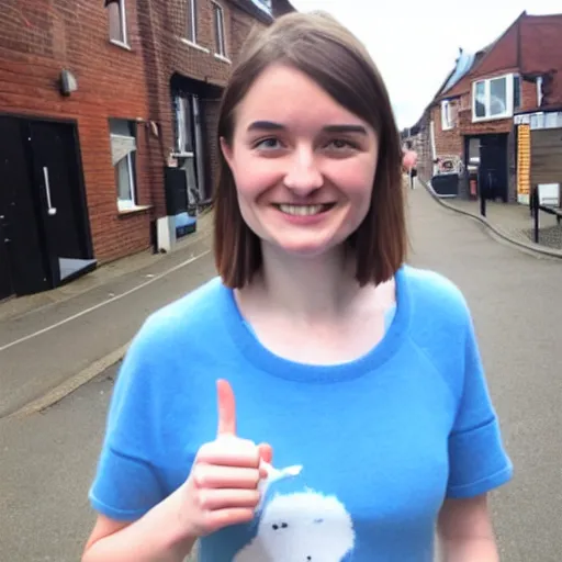 Prompt: a nice, normal photograph of chloe swarbrick