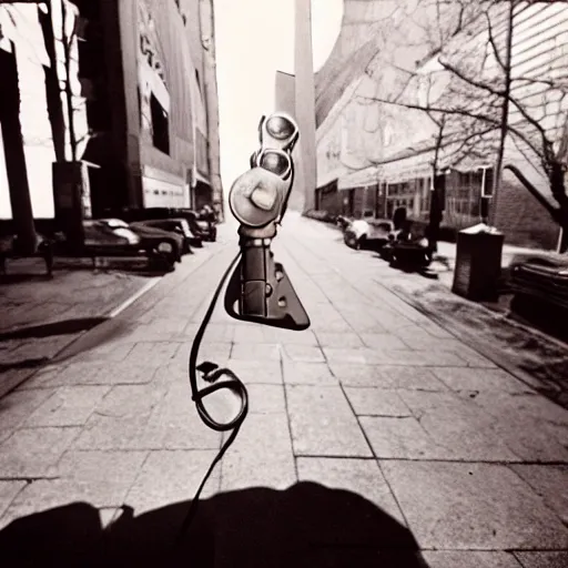 Image similar to the self portrait, by vivian maier,