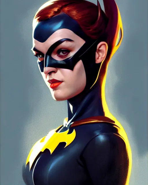 Image similar to batgirl | | realistic shaded, fine details, fine - face, realistic shaded lighting poster by greg rutkowski, magali villeneuve, artgerm, jeremy lipkin, michael garmash, rob rey