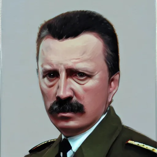 Image similar to Portrait of Igor Ivanovich Strelkov calling for total mobilization, photo-realistic, 2K, highly detailed