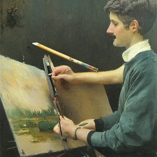 Image similar to Painting, 1882