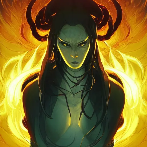 Image similar to tanjiro kamadond water, demon slayer, ghostly form, transparent, embodiment of fire a, comic book thick outline, gta art, anime, d & d, highly detailed, digital painting, artstation, concept art, sharp focus, illustration, cinematic lighting, art by artgerm and greg rutkowski and alphonse mucha