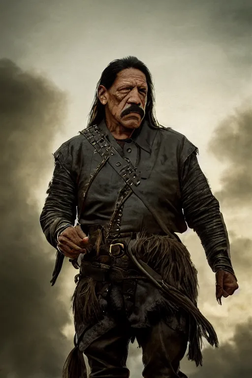Prompt: danny trejo historical warrior, 8 k, hdr, great light, by greg rutkowski and annie leibowitz