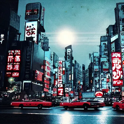 Image similar to red panda destroying tokyo in the style of the movie godzilla, cinematic lighting, cinematic framing and shadows 1 9 7 0 s aesthetic