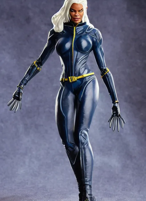 Image similar to Fine Image on the store website, eBay, Full body, 80mm resin detailed miniature of Storm from X-men