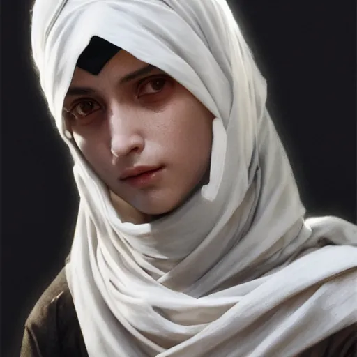 Prompt: duraid lahham, 3 d character art, symmetrical facial features, from arknights, hyper realistic, 4 k, rule of thirds, extreme detail, detailed drawing, trending artstation, realistic lighting, by alphonse mucha, greg rutkowski, short neck